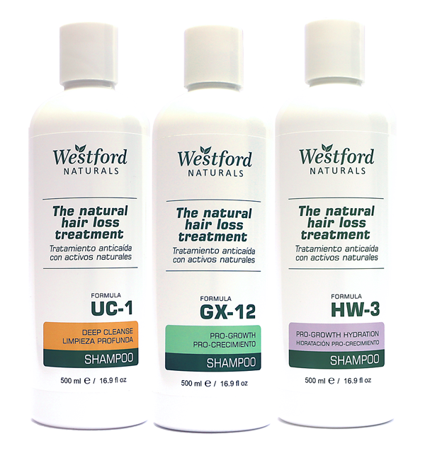 Kit anticaída mujer 3 pasos — UC-1, GX-12, HW-3